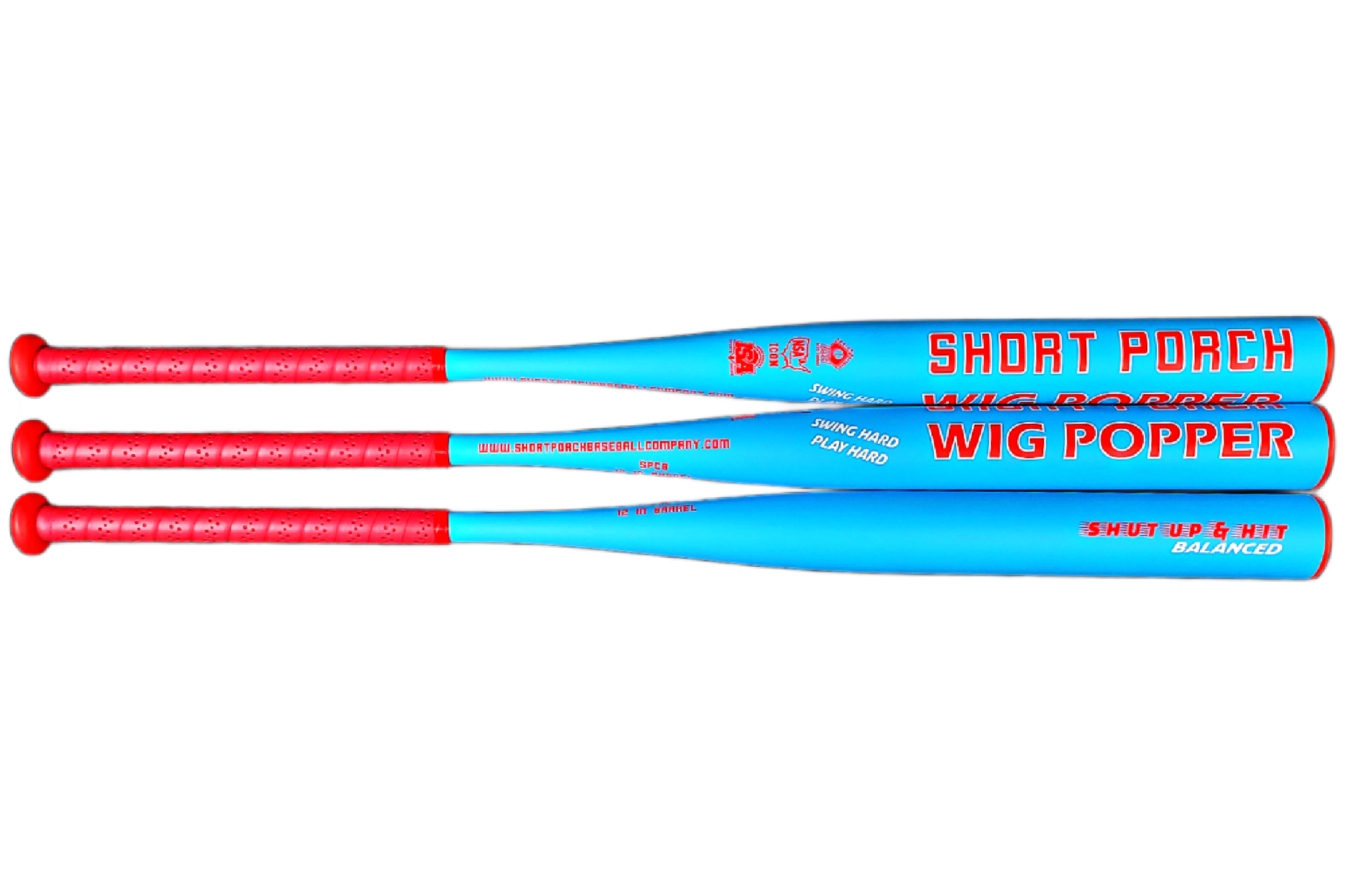 Short Porch Wig Popper Balanced Senior Slow Pitch Softball Bat